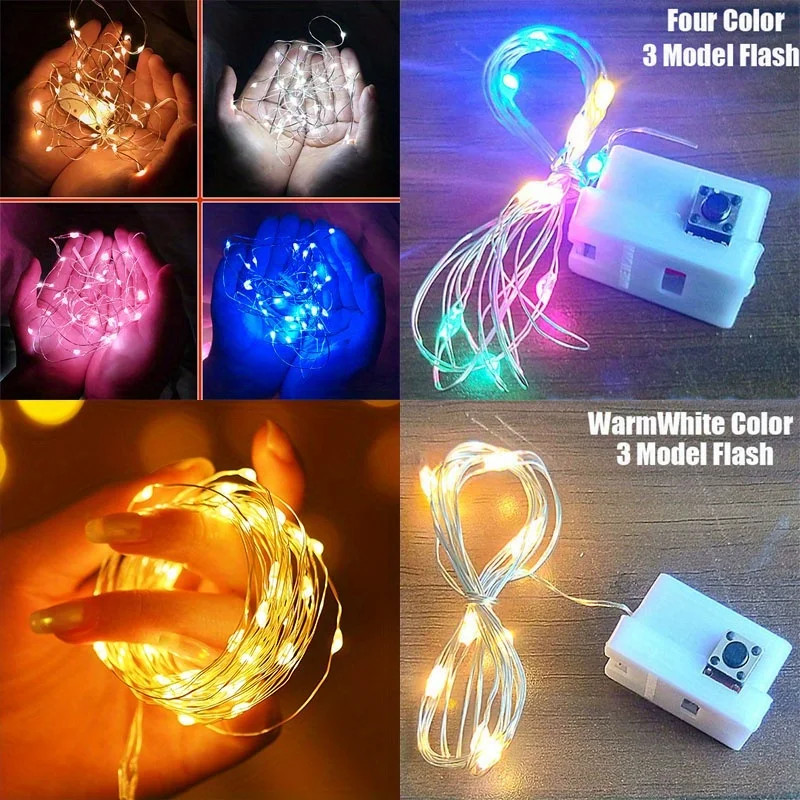 Outdoor Power For Christmas Lights - 10 팩 방수 미니 요정 조명