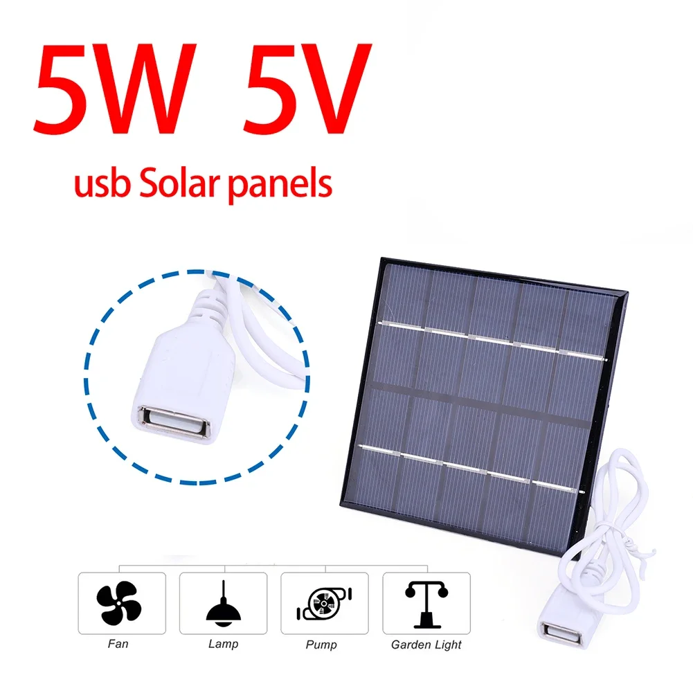 Outdoor Power Board - 5W 5V 태양 전지 패널 태양
