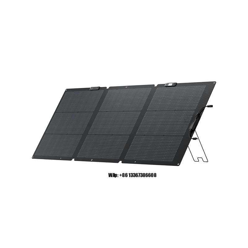 Outdoor Power Board - 에코플로 배터리용 160W 태양광 패널 휴대용