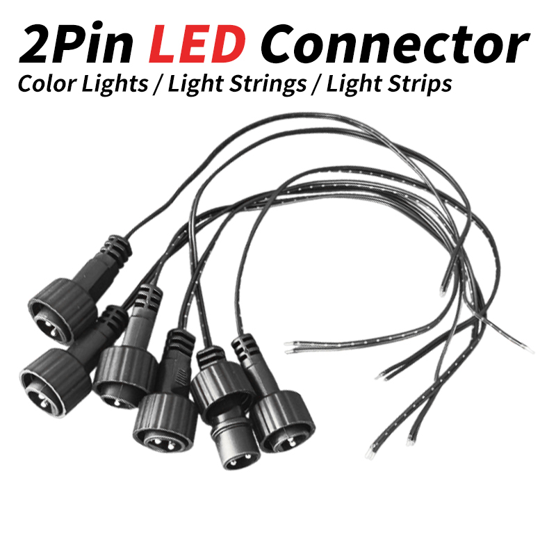 Outdoor Power Board - 2핀 LED 커넥터와 25cm 와이어, 태양광