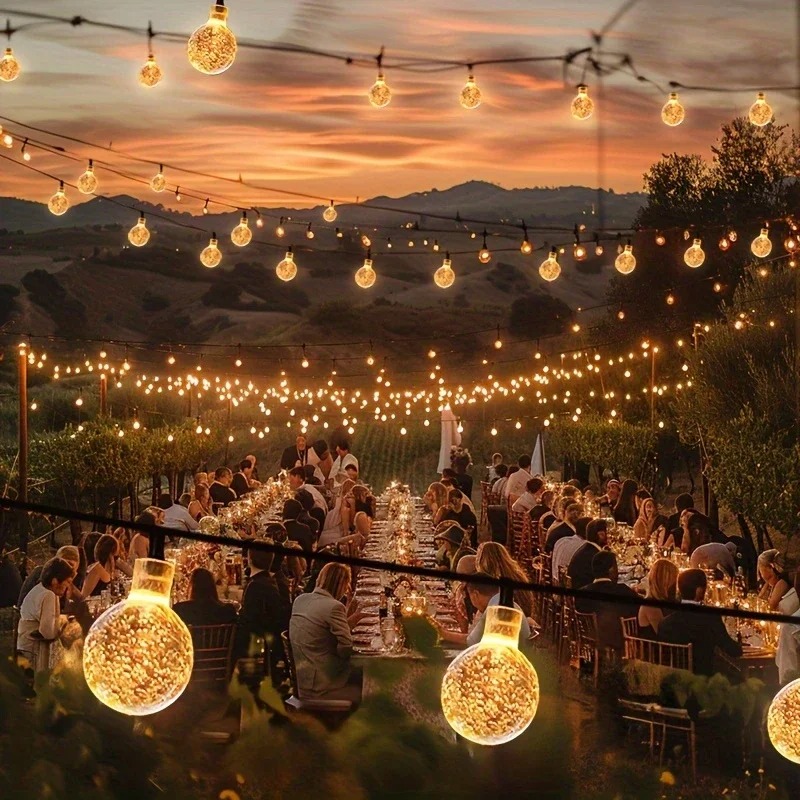 태양광으로 작동하는 따뜻한 흰색 및 다채로운 7M 50 - Outdoor Solar Power Xmas Lights 리뷰 및 가격