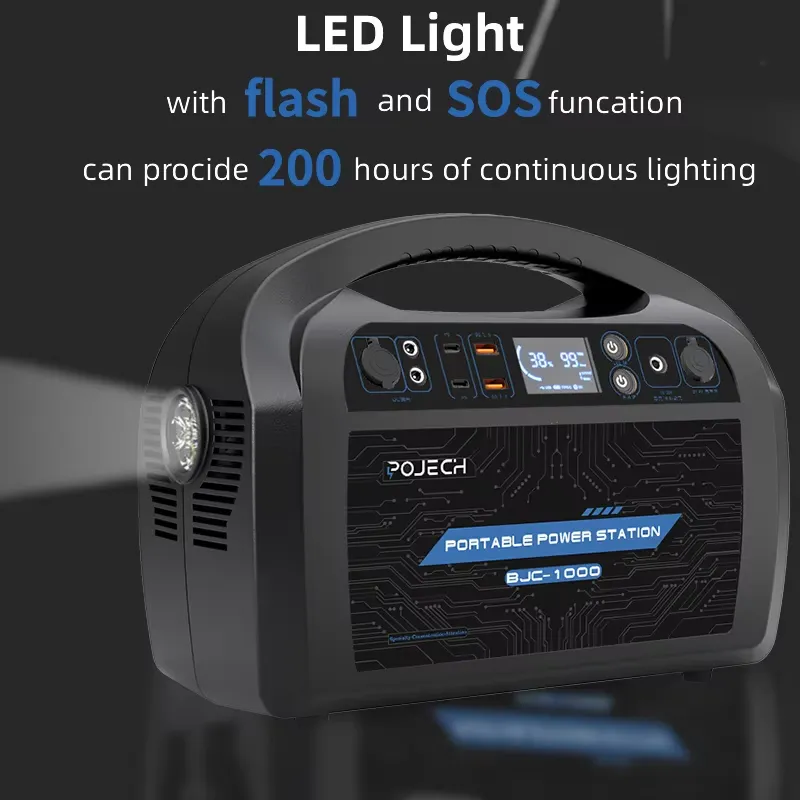 휴대용 태양광 발전소 1000W 대용량 UPS (BJC - Outdoor Uninterruptible Power Supply 리뷰 및 가격