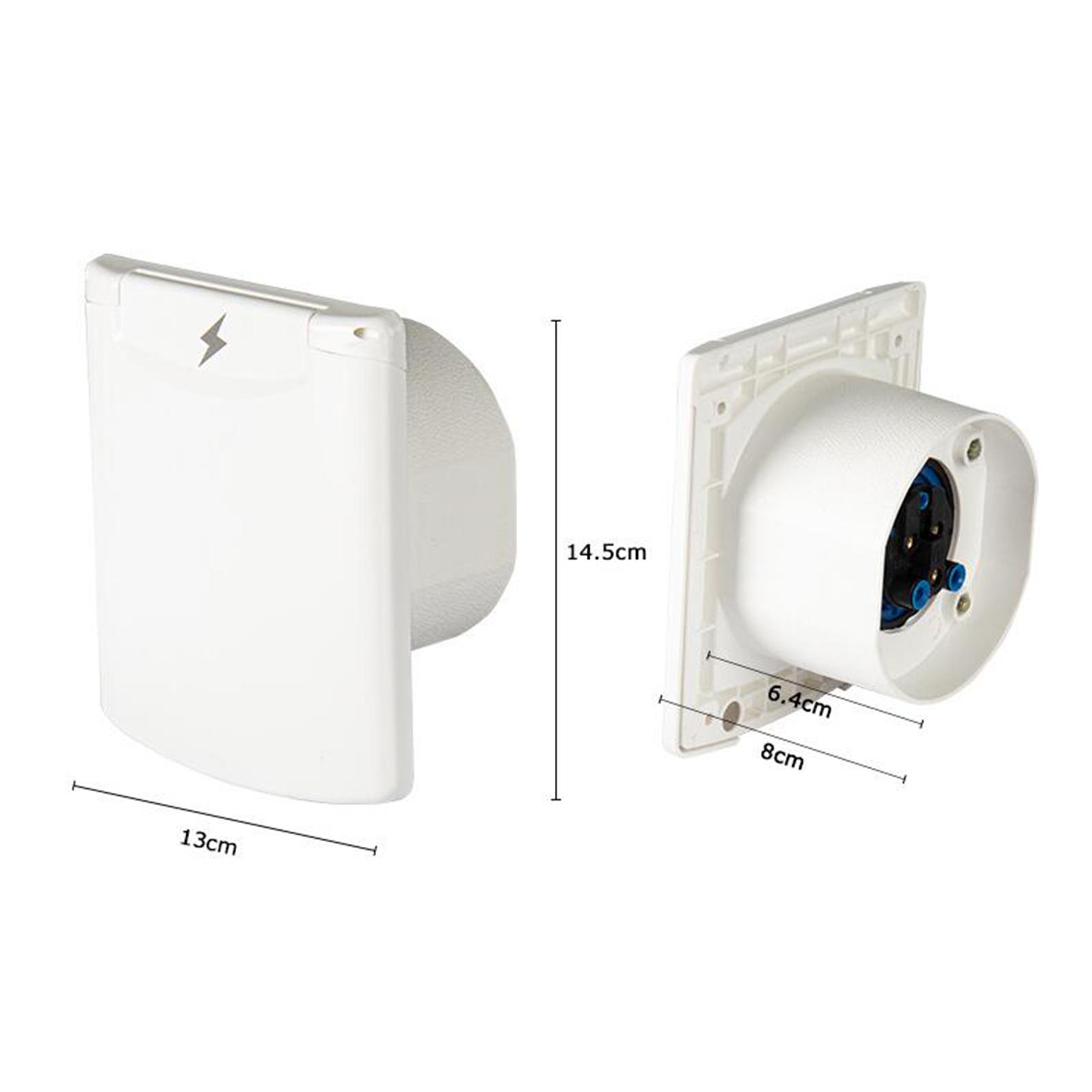 RV 전원 소켓 외부 16A 야외 플러그 자석 잠금 방 - Outdoor Power Socket With Lock 리뷰 및 가격