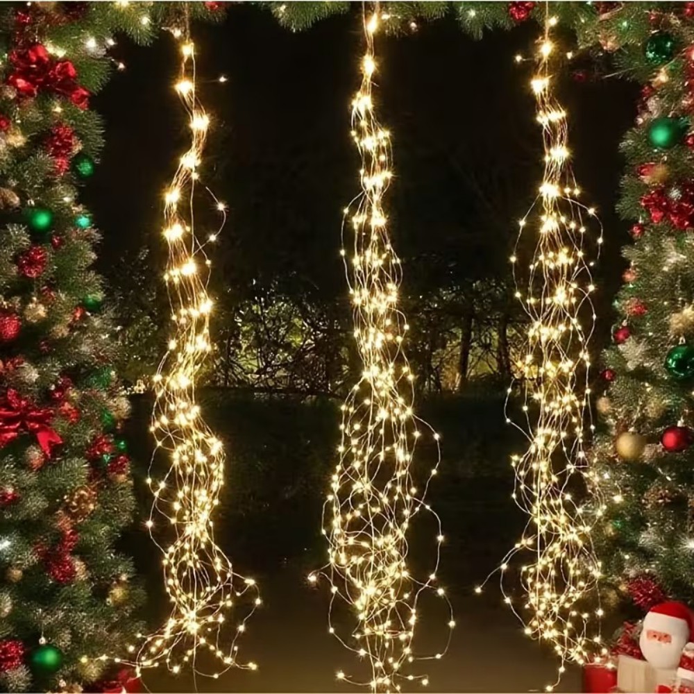 3M600LED 태양광 버드나무 덩굴형 스트링 라이트  - Outdoor Power For Christmas Lights 리뷰 및 가격
