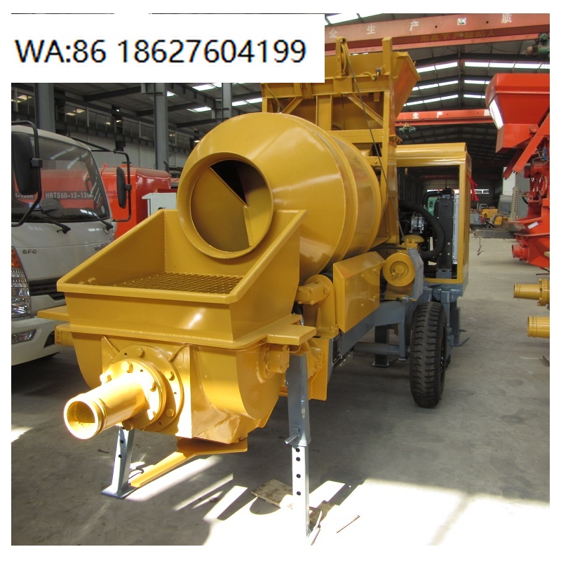 15m3/h 자가 적재 콘크리트 믹서 펌프 장착 이동식 - Concrete Mixer Small 리뷰 및 가격
