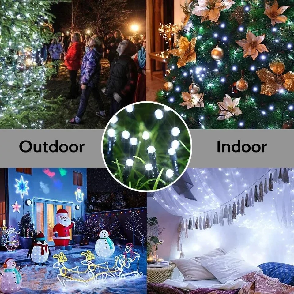 LED 태양광 야외 요정 조명 풀 스카이 스타 조명 방 - Outdoor Power For Christmas Lights 리뷰 및 가격