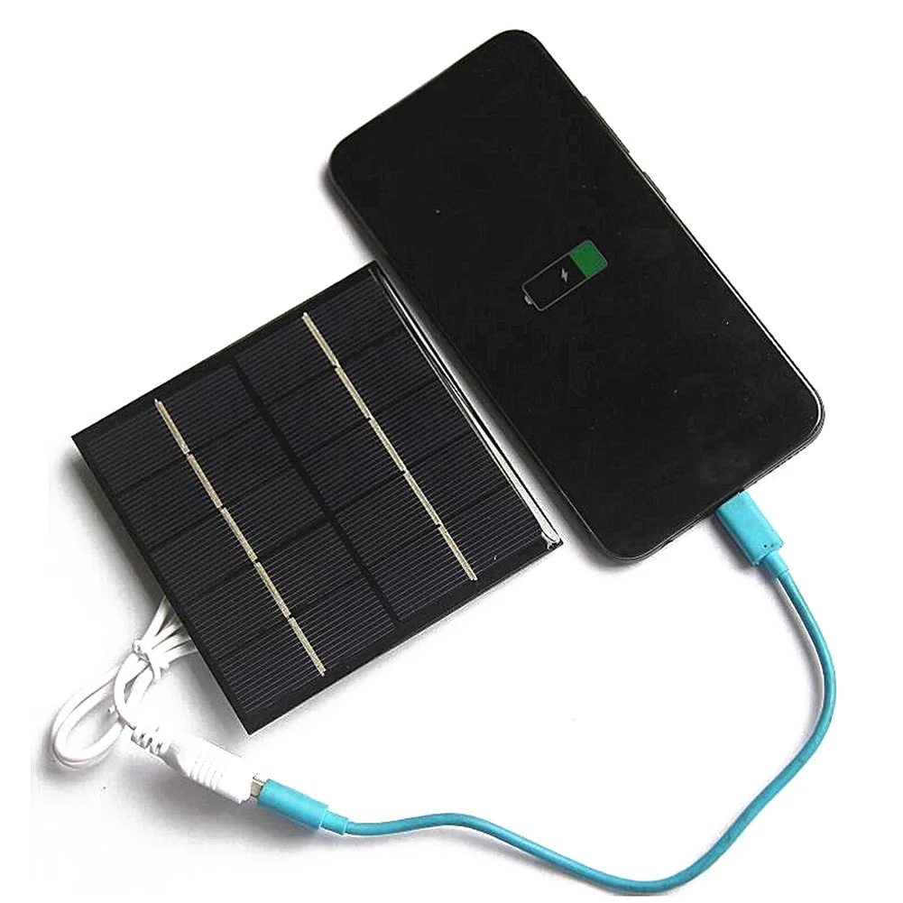 5W 5V 태양 전지 패널 태양 전지 충전기 100*1 - Outdoor Power Board 리뷰 및 가격