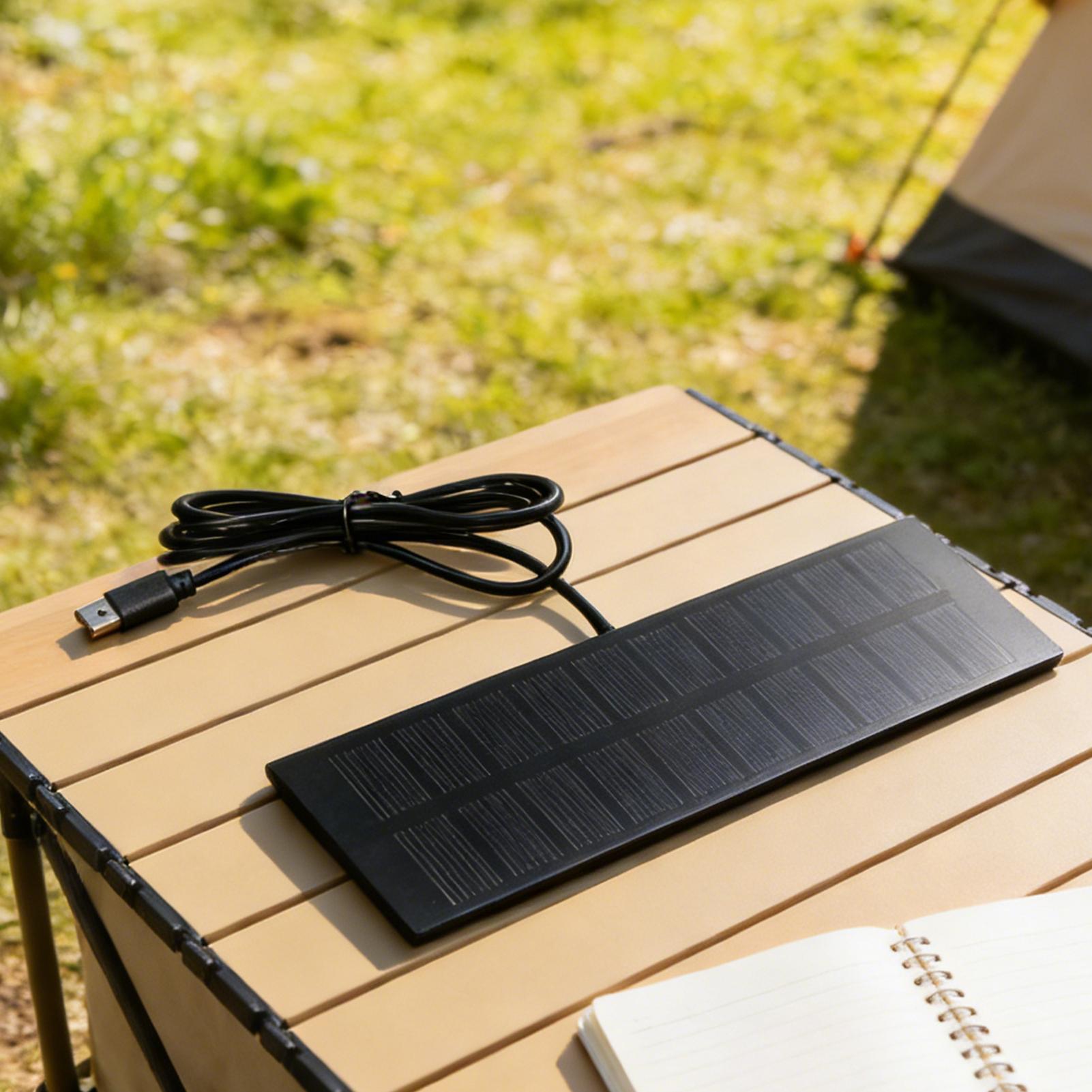 5W 5V 휴대용 태양광 패널 USB 태양광 패널 충전 - Outdoor Power Board 리뷰 및 가격