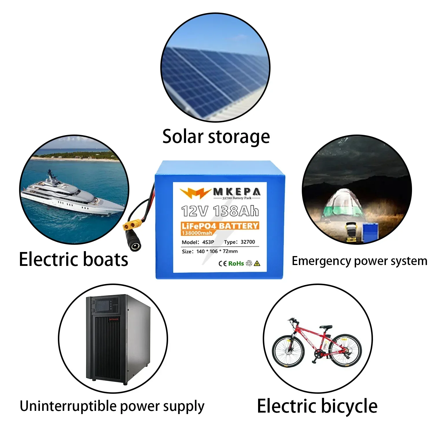 새로운 32700 12V 4S3P 리튬 배터리 팩, 내 - Outdoor Uninterruptible Power Supply 리뷰 및 가격