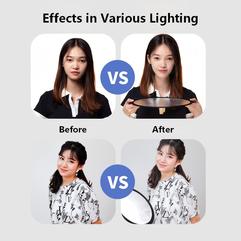 2-in-1 양면 금은 반사판 휴대용 접이식 조명 패널 - Outdoor Power Board 리뷰 및 가격