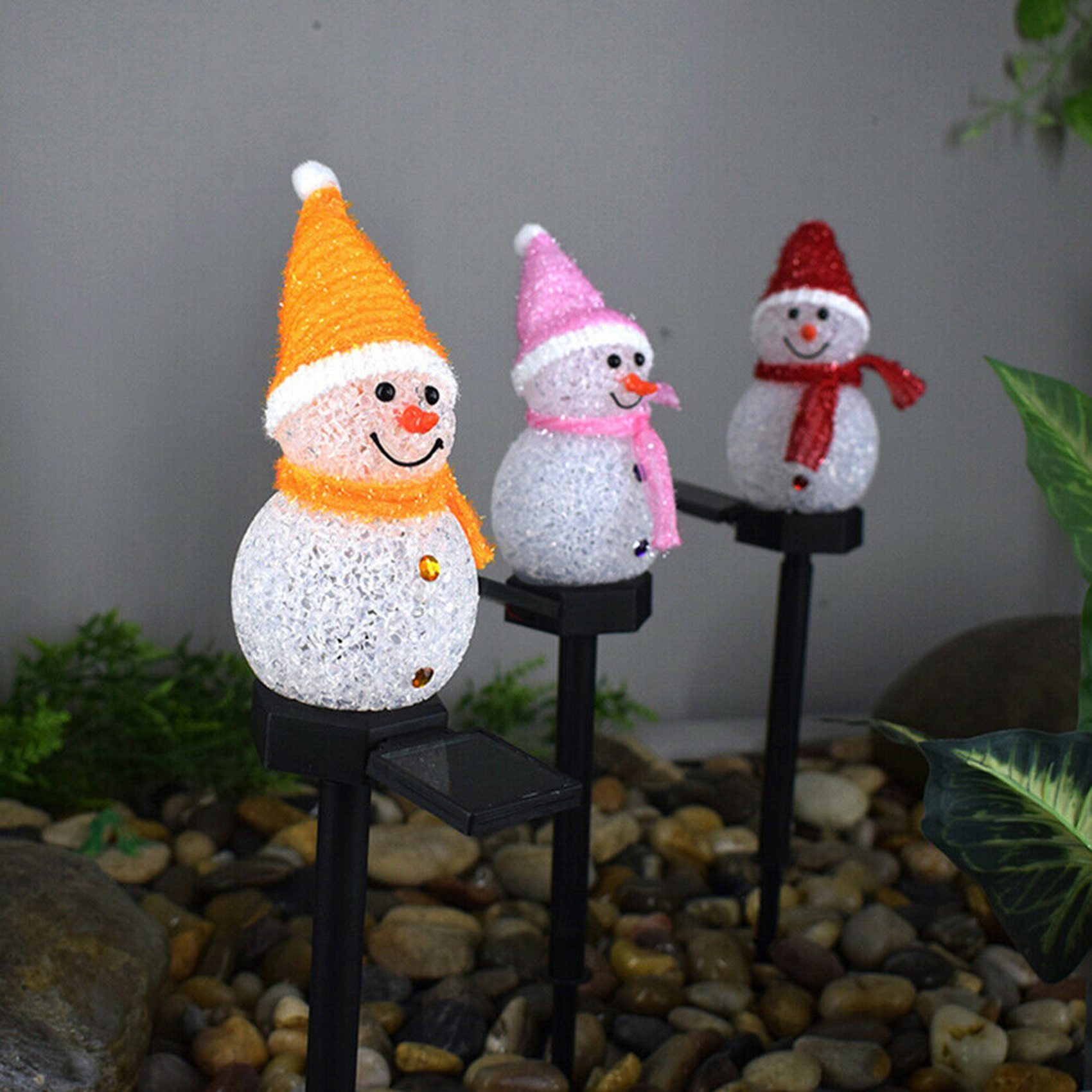 A72P 눈사람 솔라 라이트 크리스마스 태양광 LED  - Outdoor Solar Power Xmas Lights 리뷰 및 가격