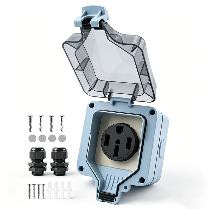 야외용 전원 콘센트 박스 방수 IP66 50A 125v - Outdoor Power Hub 리뷰 및 가격