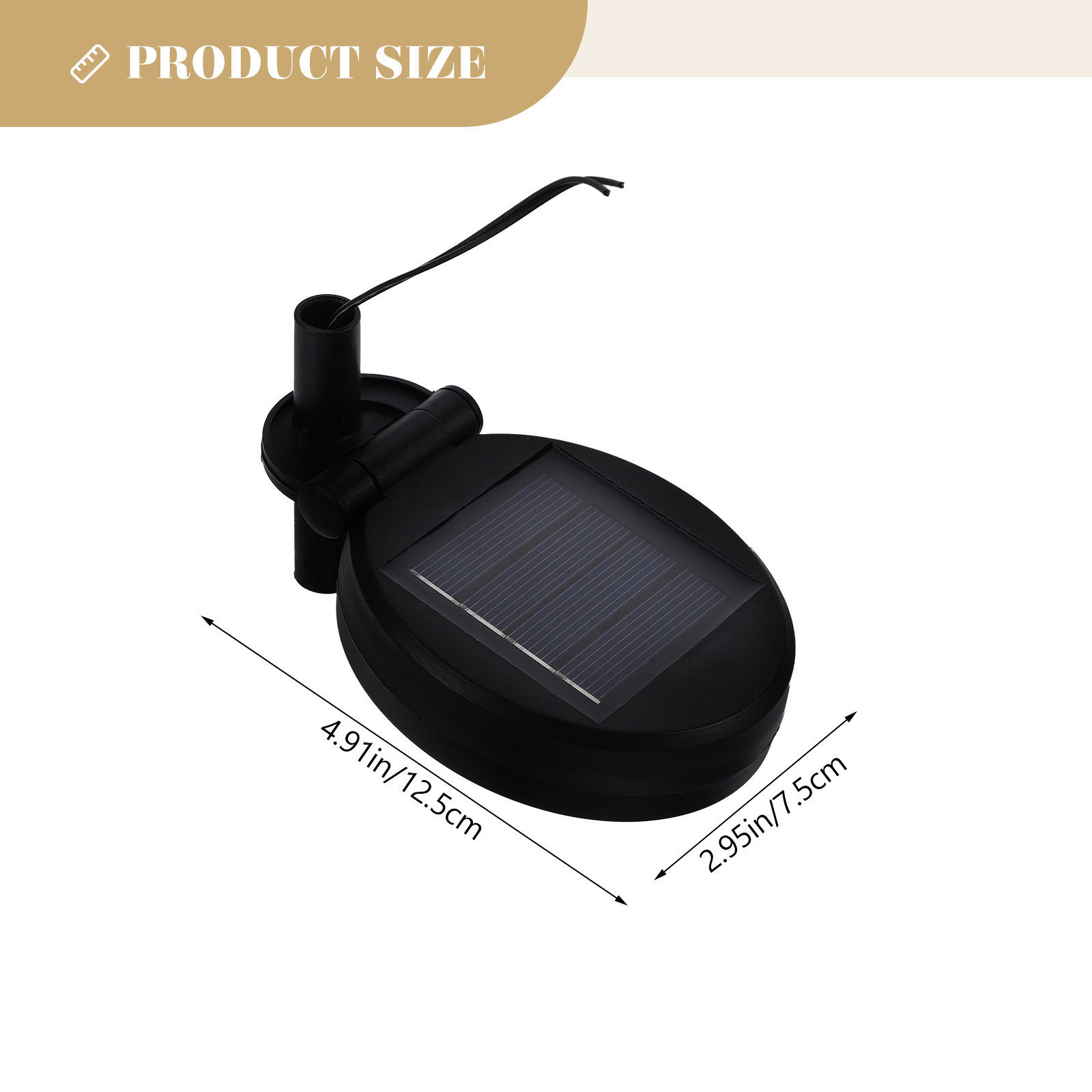 2개 미니 태양광 패널 조명 교체품(야외 조명용) 별도 - Outdoor Power Board 리뷰 및 가격