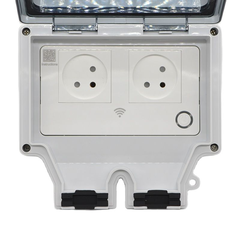 16A 스마트 소켓 IP66 방수 플러그 86형 야외  - Outdoor Power Hub 리뷰 및 가격