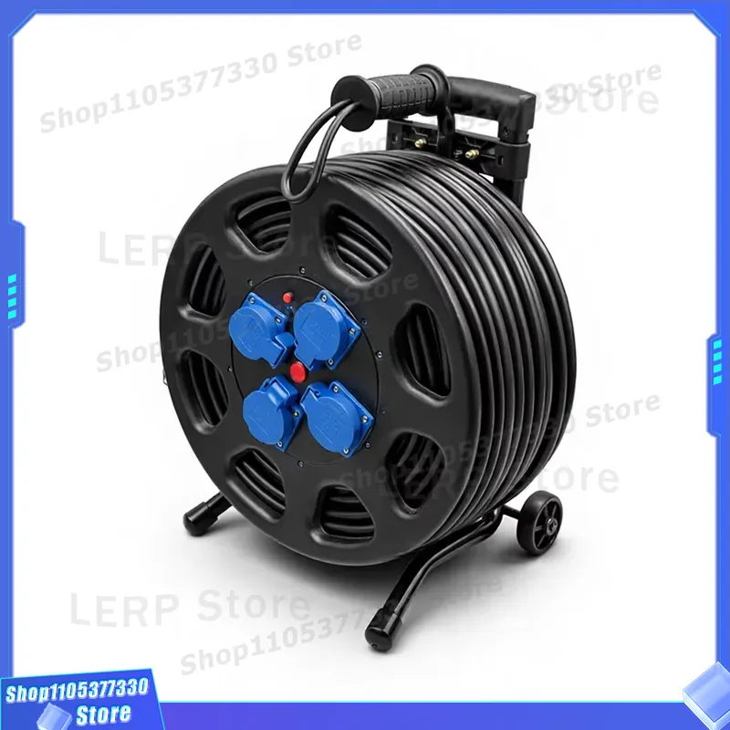 50m 고강도 연장선 16A 250V EU 플러그 휴대 - Outdoor Power Reel 리뷰 및 가격